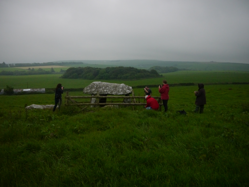 Photographing the Dolmen